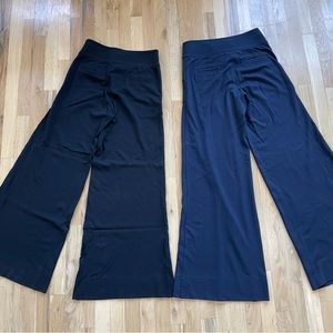 DIANE VON FURSTENBERG DVF Gavin Pants - Black and Navy